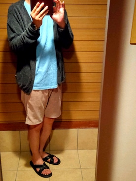 「melple（メイプル）のアイテム」を使った、ナンさんさん（メンズ・180cm）の夏コーディネート