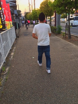 「SEVENDAYS=SUNDAY（セブンデイズサンデイ）のアイテム（ニットキャップ/ビーニー）」を使った、kuniさん（メンズ・167cm）の秋コーディネート