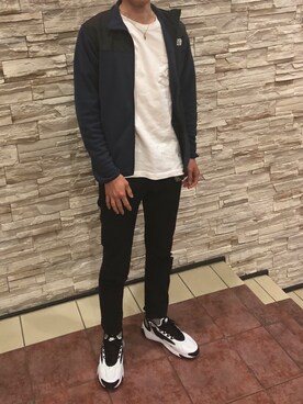 「ROXD（ロッド）のアイテム（アクセサリー）」を使った、TPさん（メンズ・177cm）の春コーディネート
