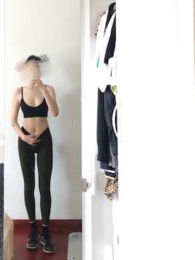 「fitness」｜VIVIDWONGさん（レディース・174cm）の夏コーディネート