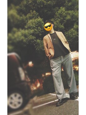 うし🐄さん（メンズ・177cm）の秋コーディネート