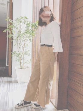 うし🐄さん（レディース・159cm）の春コーディネート