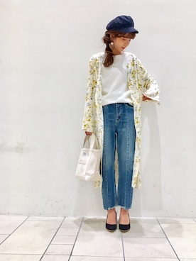 risa kawanakaさん(レディース・158cm)の冬コーディネート