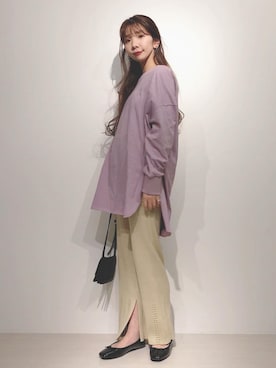 risa kawanakaさん（レディース・158cm）の冬コーディネート