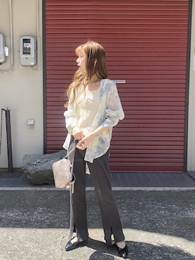 risa kawanakaさん（レディース・158cm）の春コーディネート