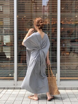 risa kawanakaさん（レディース・158cm）の夏コーディネート