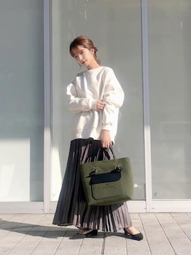 risa kawanakaさん（レディース・158cm）の秋コーディネート