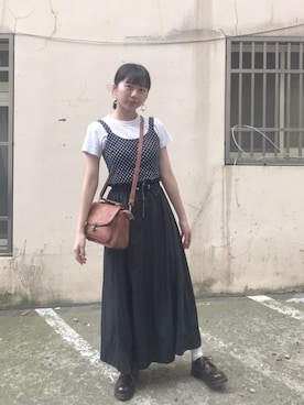 「小隻女」｜巧巧さん（レディース・155cm）の春コーディネート