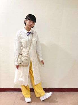 「生日快樂」｜巧巧さん（レディース・155cm）の秋コーディネート