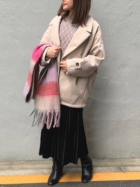 Yui_Jさん（レディース・156cm）の秋コーディネート