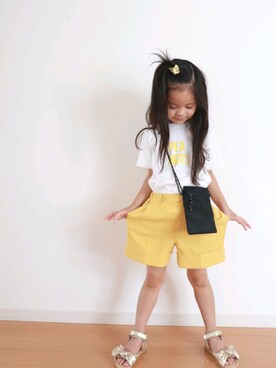 aonanaさん（キッズ・110cm）の夏コーディネート