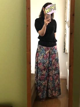 「pualani（プアラニ）のアイテム」を使った、みぃさん（レディース・159cm）の夏コーディネート