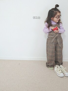 ピスコ☆兄妹さん（キッズ・90cm）の冬コーディネート