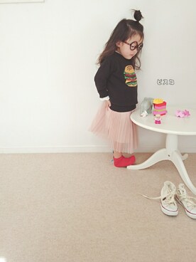 ピスコ☆兄妹さん（キッズ・90cm）の冬コーディネート