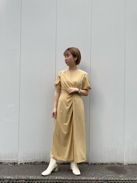 Haruka Kimura 🕊さん（レディース・155cm）の春コーディネート