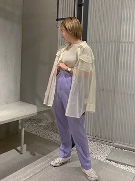 Haruka Kimura 🕊さん（レディース・155cm）の春コーディネート