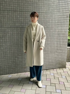 Haruka Kimura 🕊さん（レディース・155cm）の冬コーディネート