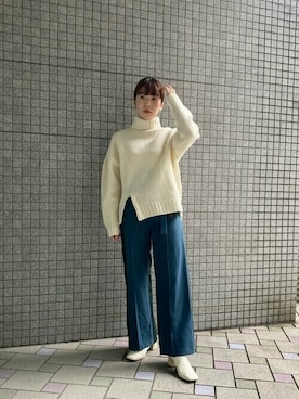 Haruka Kimura 🕊さん（レディース・155cm）の冬コーディネート
