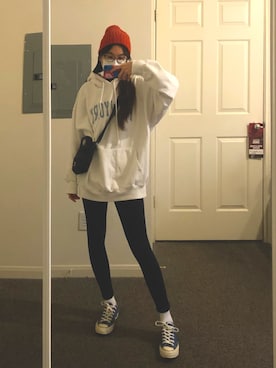 「brandymelville」｜JangseR_Lさん（レディース・163cm）の冬コーディネート