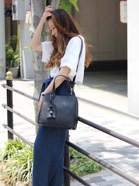 **JUN**さん（レディース・165cm）の夏コーディネート