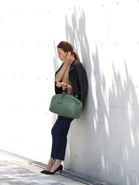 **JUN**さん（レディース・165cm）の夏コーディネート