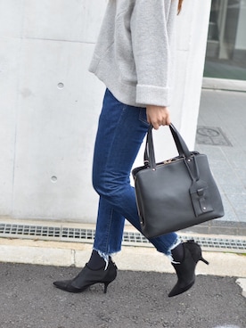 **JUN**さん（レディース・165cm）の秋コーディネート