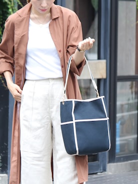 **JUN**さん（レディース・165cm）の夏コーディネート