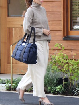 **JUN**さん（レディース・165cm）の秋コーディネート