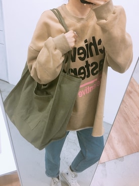 **JUN**さん（レディース・165cm）の春コーディネート