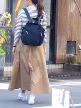 **JUN**さん（レディース・165cm）の春コーディネート