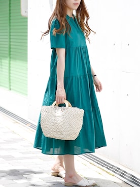 **JUN**さん（レディース・165cm）の春コーディネート