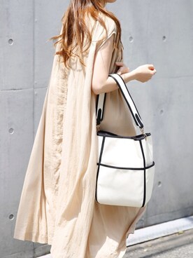 **JUN**さん（レディース・165cm）の春コーディネート