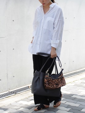 **JUN**さん(レディース・165cm)の夏コーディネート