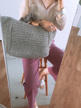 **JUN**さん（レディース・165cm）の夏コーディネート