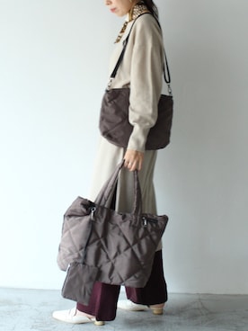 **JUN**さん（レディース・165cm）の秋コーディネート