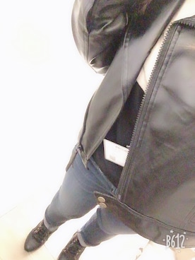 「BELL（ベル）のアイテム（ジャケット/アウター）」を使った、ゆうなさん（レディース・150cm）の冬コーディネート
