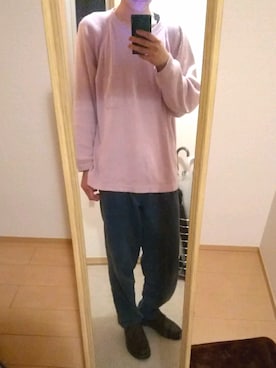 「Eddie Bauer（エディーバウアー）のアイテム（スウェット）」を使った、たけちんさん（メンズ・180cm）の春コーディネート