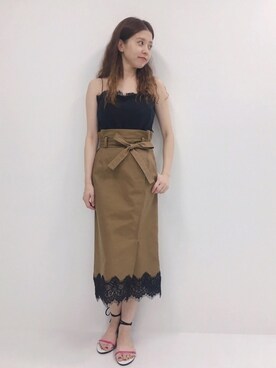 chieさん（レディース・160cm）の夏コーディネート