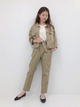 chieさん（レディース・160cm）の夏コーディネート