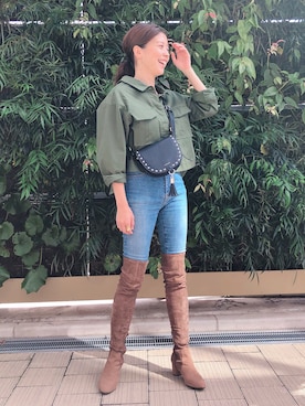 「JILL STUART（ジルスチュアート）のアイテム（パンツ）」を使った、chieさん（レディース・160cm）の秋コーディネート