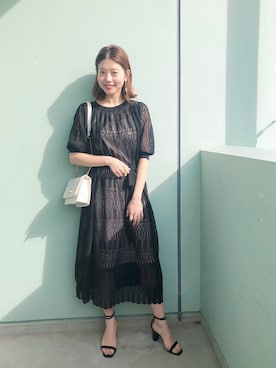 「JILL STUART（ジルスチュアート）のアイテム（シューズ）」を使った、chieさん（レディース・160cm）の春コーディネート