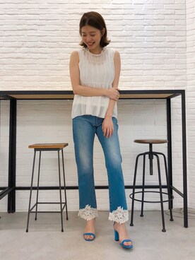 chieさん（レディース・160cm）の夏コーディネート