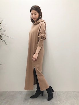 「JILL STUART（ジルスチュアート）のアイテム（トップス）」を使った、chieさん（レディース・160cm）の夏コーディネート