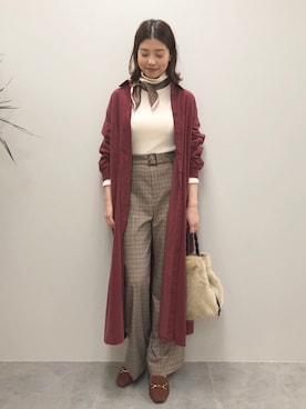 「JILL STUART（ジルスチュアート）のアイテム（パンツ）」を使った、chieさん（レディース・160cm）の夏コーディネート