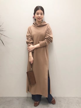 「JILL STUART（ジルスチュアート）のアイテム（パンツ）」を使った、chieさん（レディース・160cm）の秋コーディネート