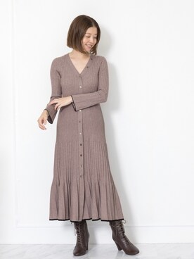 chieさん（レディース・160cm）の冬コーディネート