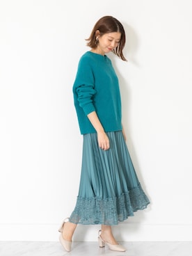 「JILL STUART（ジルスチュアート）のアイテム（トップス）」を使った、chieさん（レディース・160cm）の冬コーディネート