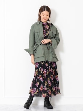 「JILL STUART（ジルスチュアート）のアイテム」を使った、chieさん（レディース・160cm）の冬コーディネート