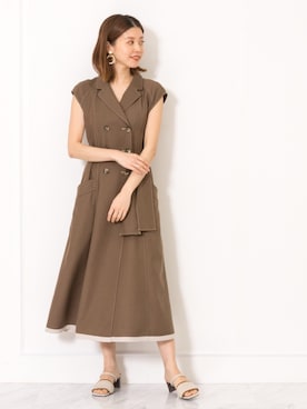 「JILL STUART（ジルスチュアート）のアイテム」を使った、chieさん（レディース・160cm）の春コーディネート