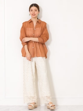 chieさん（レディース・160cm）の春コーディネート